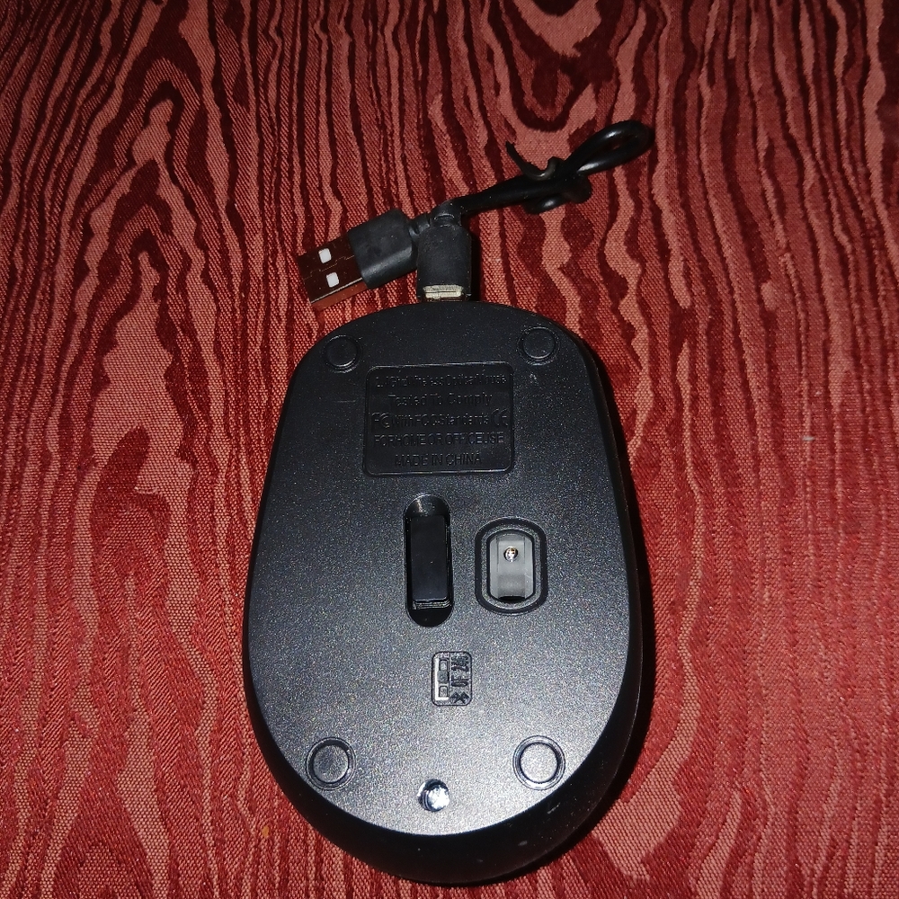 WIRELESS MOUSE PLUG &PLAY SUIT FOR HOME AND OFFICE BLACK - Picture 3 of 4